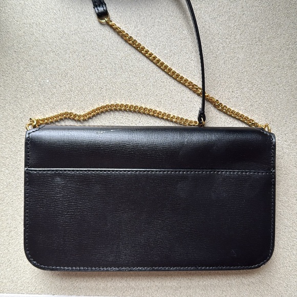 Yves Saint Laurent Black Leather Crossbody Bag - Picture 3 of 9